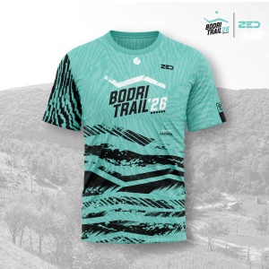 Bodri Trail rövid ujjú _zöld_férfi