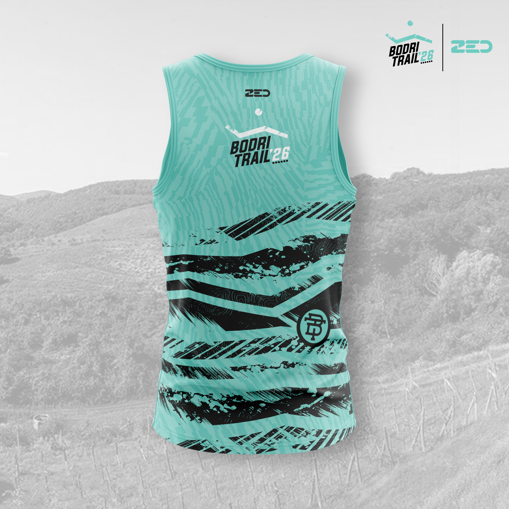 Bodri Trail ujjatlan _zöld_férfi - Image 2