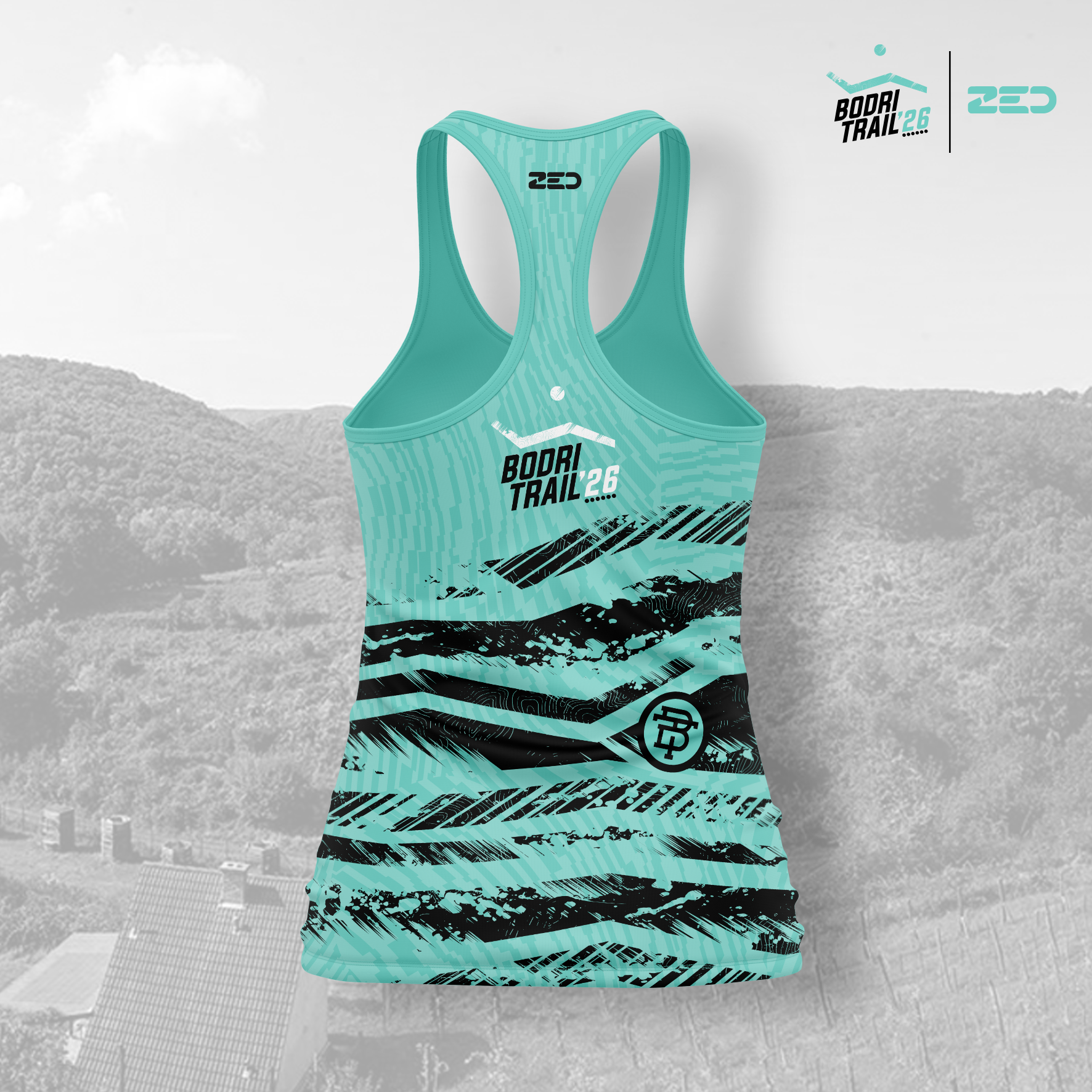 Bodri Trail ujjatlan _zöld_női - Image 2