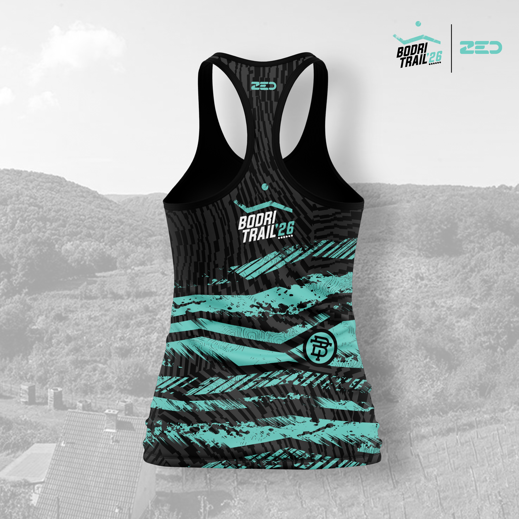 Bodri Trail ujjatlan _fekete_női - Image 2